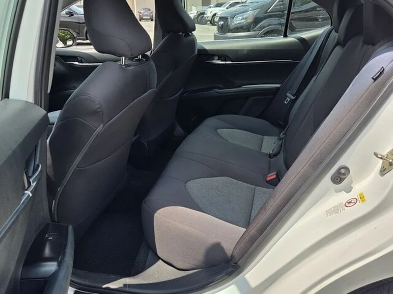 Used 2019 Super White Toyota LE image 7