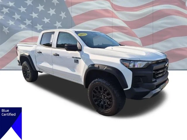 Certified Used 2023 White Chevrolet Trail Boss image 2