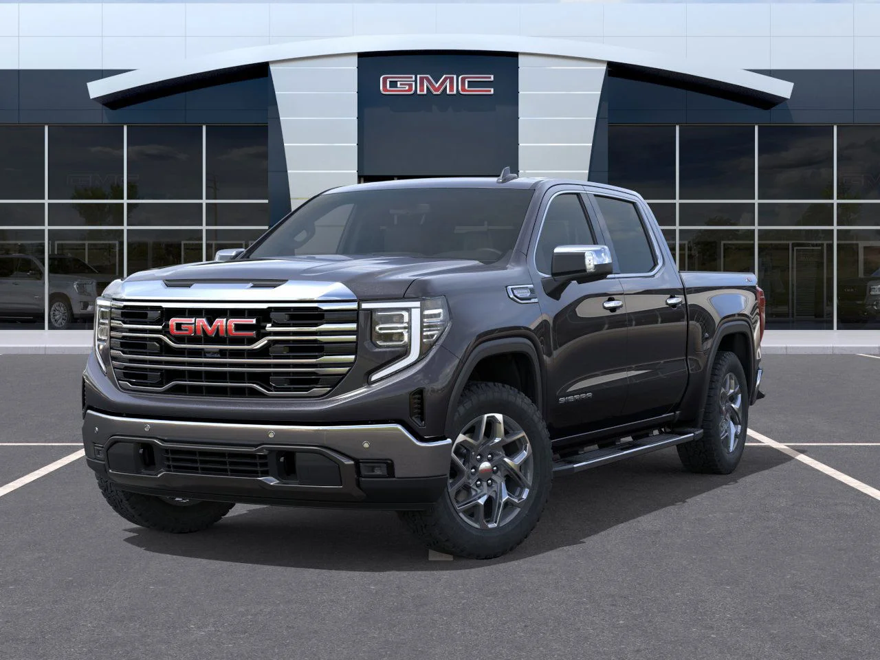 New 2026 Titanium Rush Metallic GMC SLT image 26
