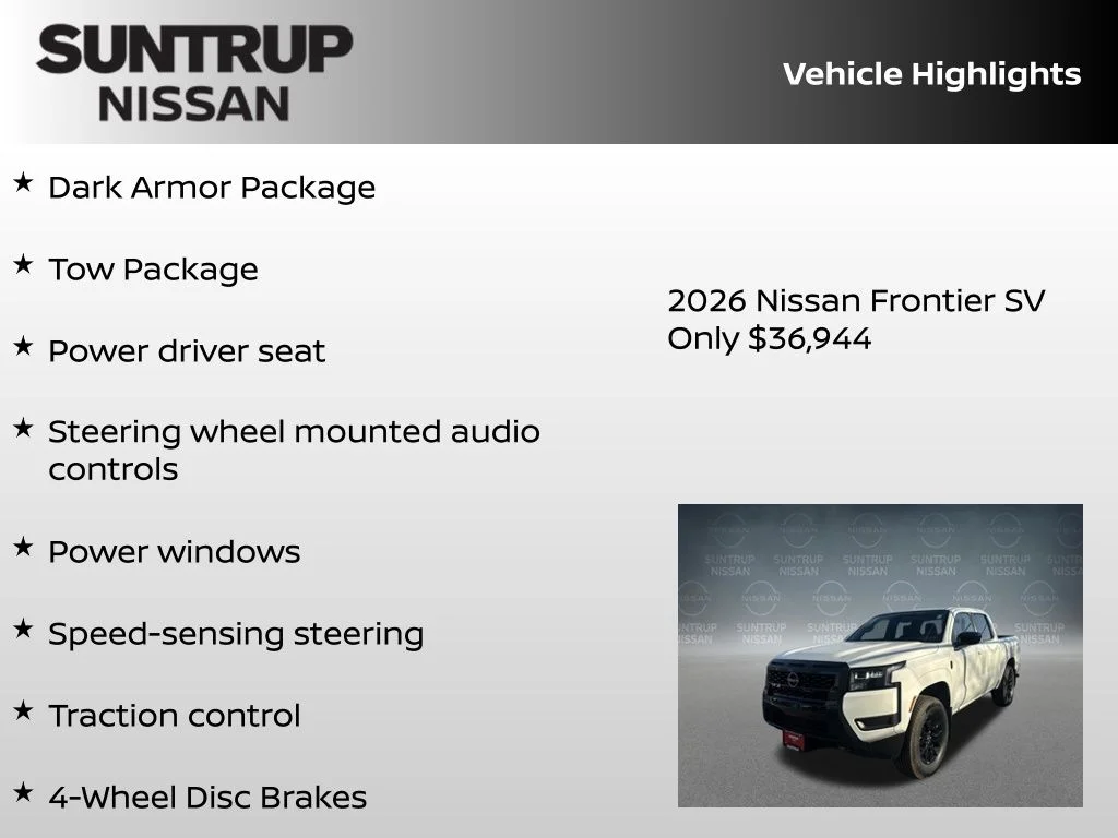 New 2026 White Nissan SV image 8