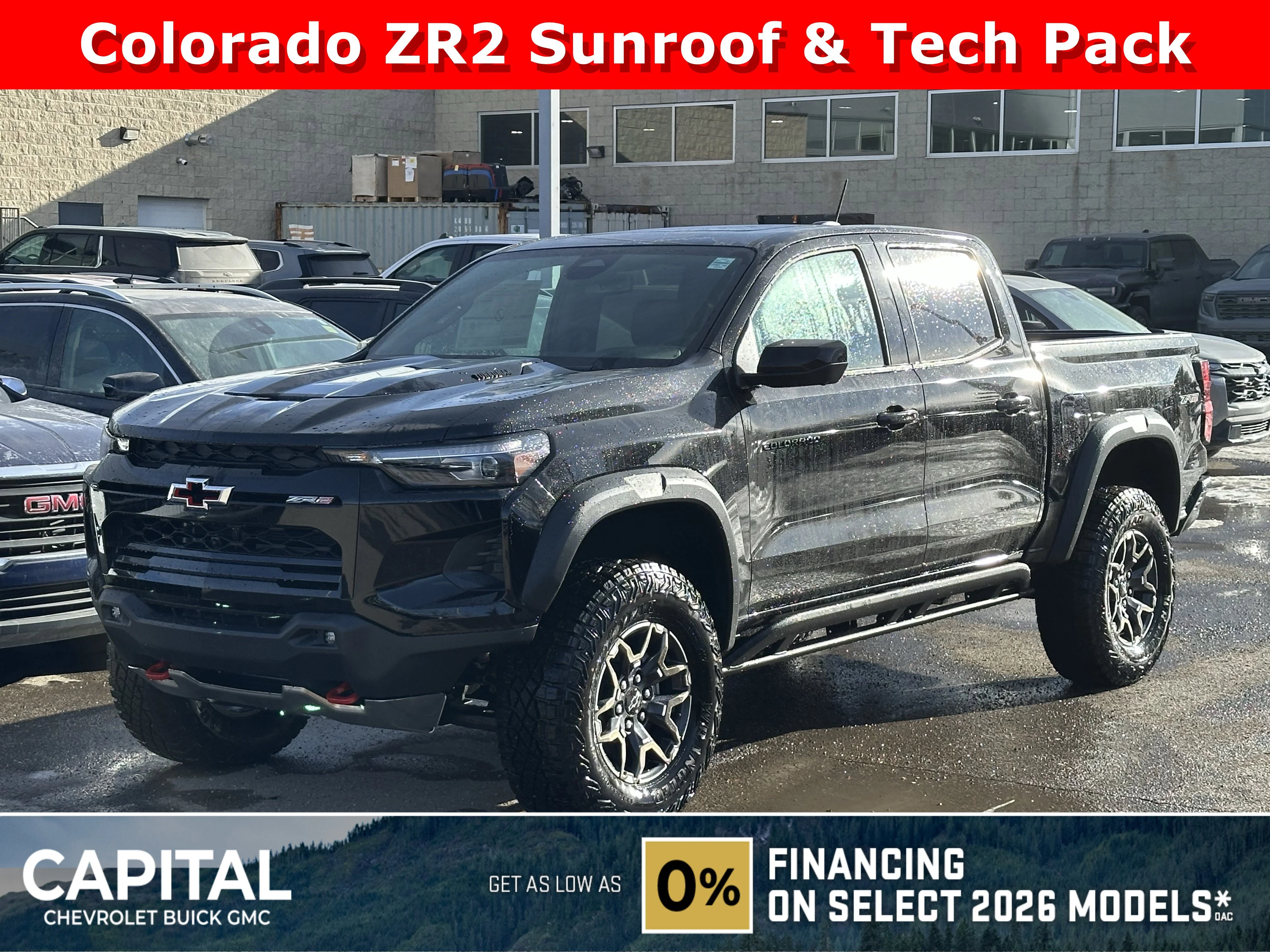 New 2026 Black Chevrolet 4WD ZR2 image 1