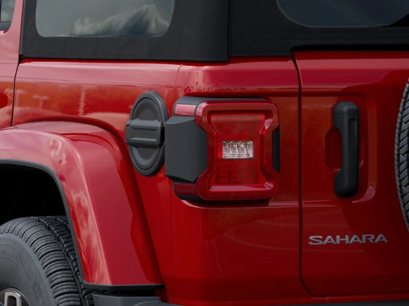 New 2026 Firecracker Red Clear-Coat Exterior Paint Jeep Sahara image 10
