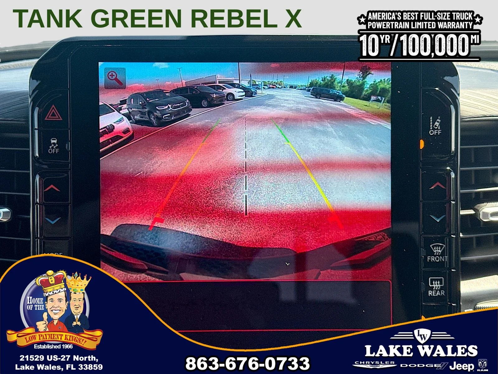 New 2026 Tank Exterior Paint RAM REBEL image 13