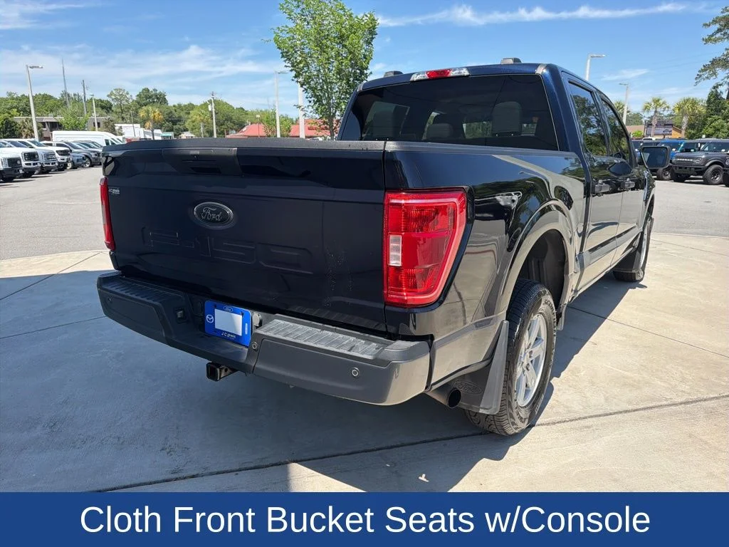 Certified Used 2023 Antimatter Blue Metallic Ford XLT image 9