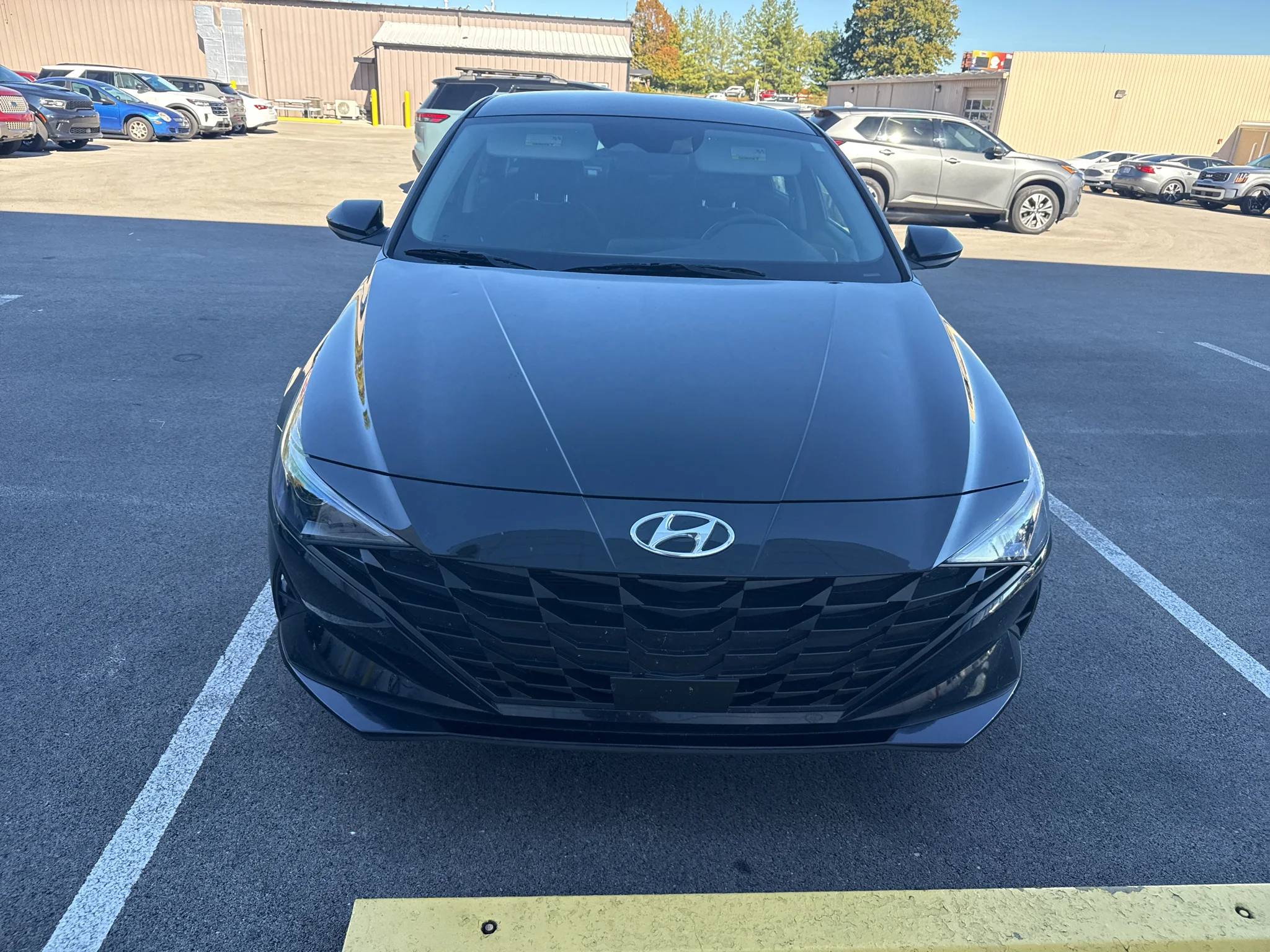 Used 2023 Onyx Black Hyundai SEL image 3