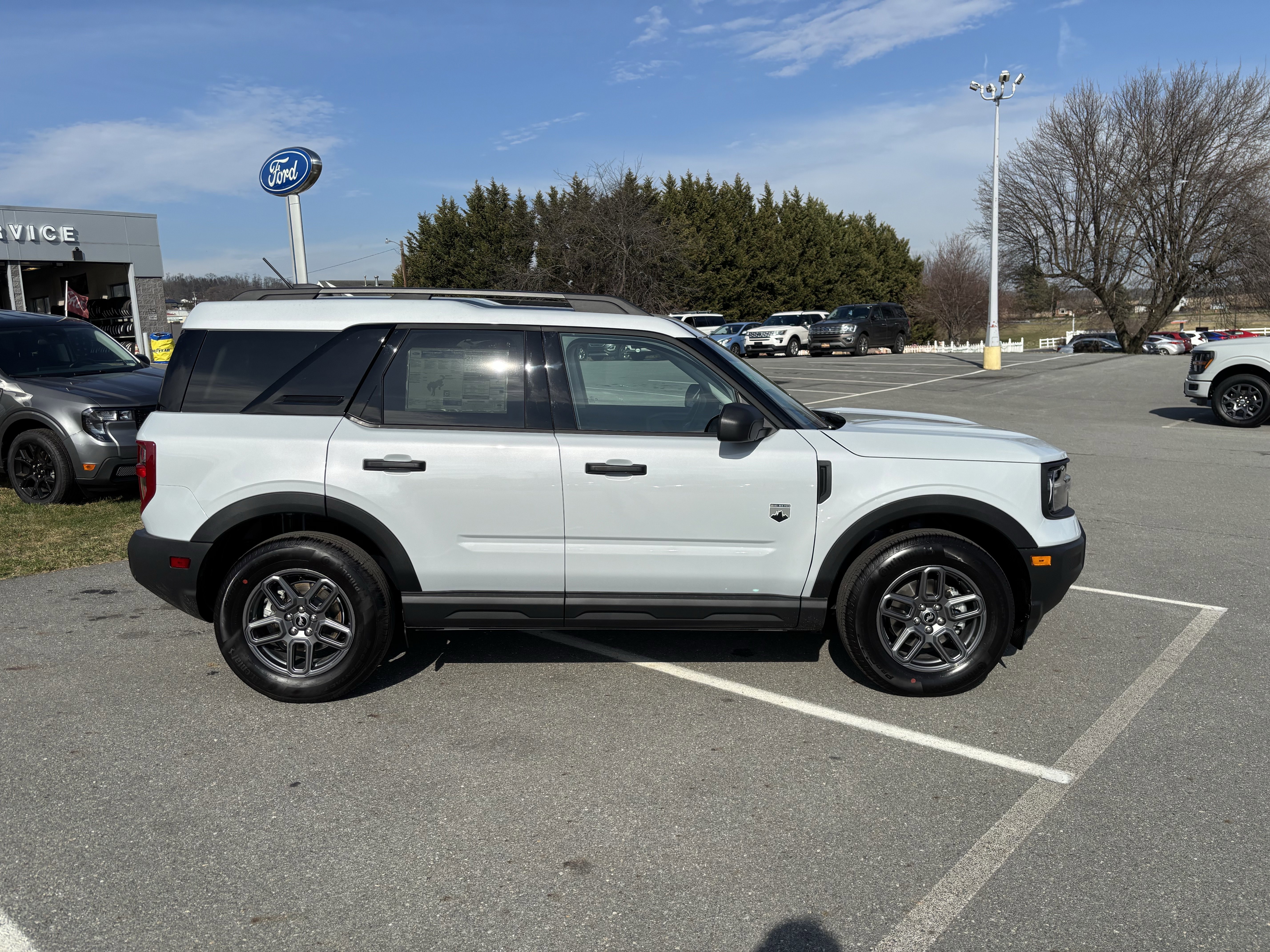 New 2026 Space White Metallic Ford Big Bend® image 7