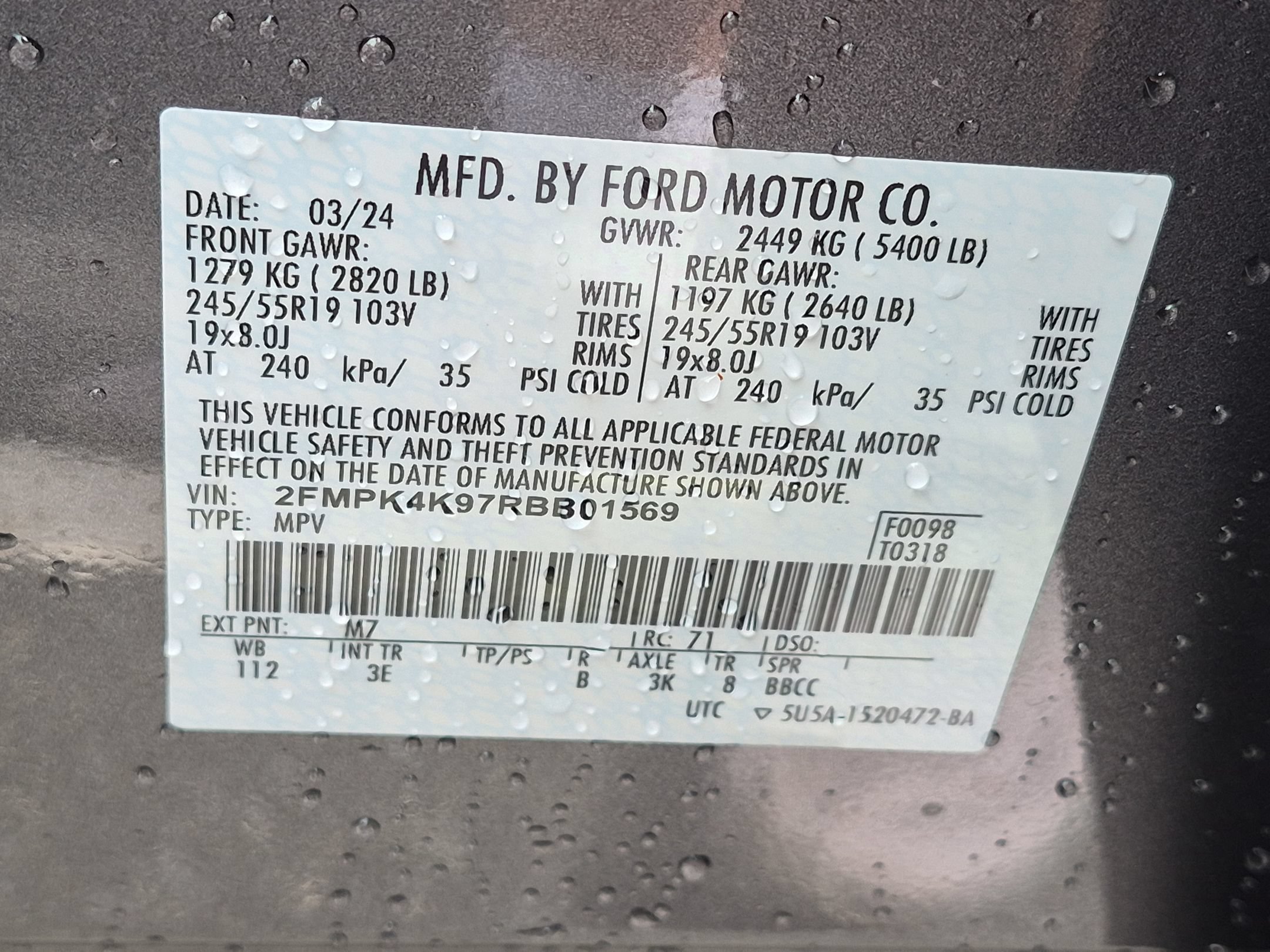 Used 2024  Ford Titanium image 36