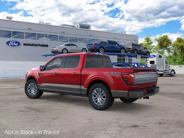 New 2026 Ruby Red Metallic Tinted Clearcoat Ford King Ranch image 5