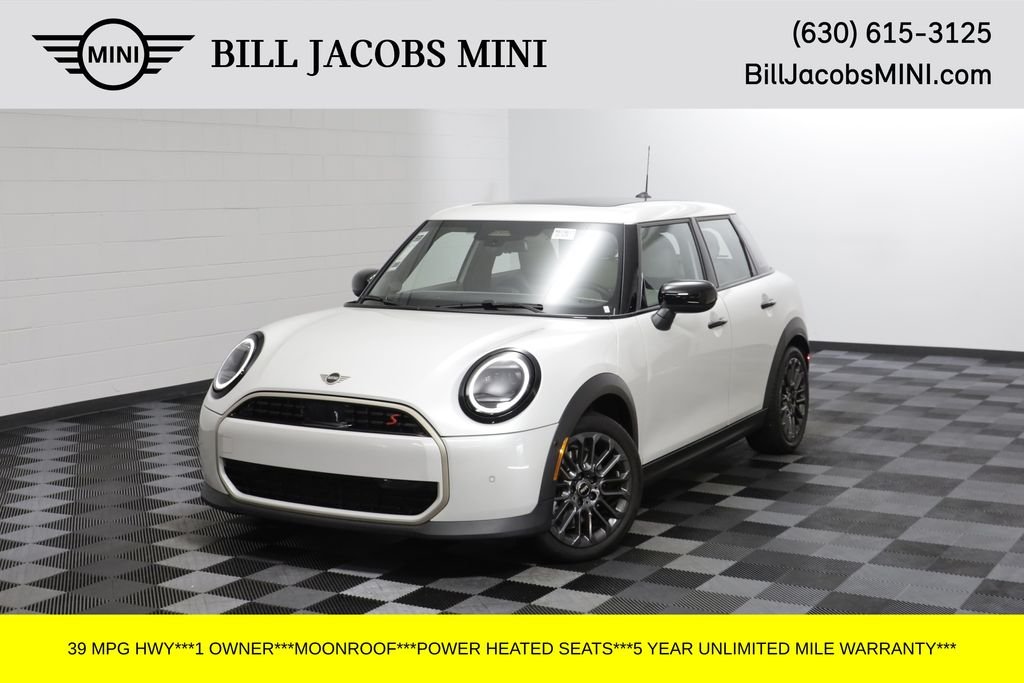 Certified Used 2025 White Metallic MINI Signature Plus image 1