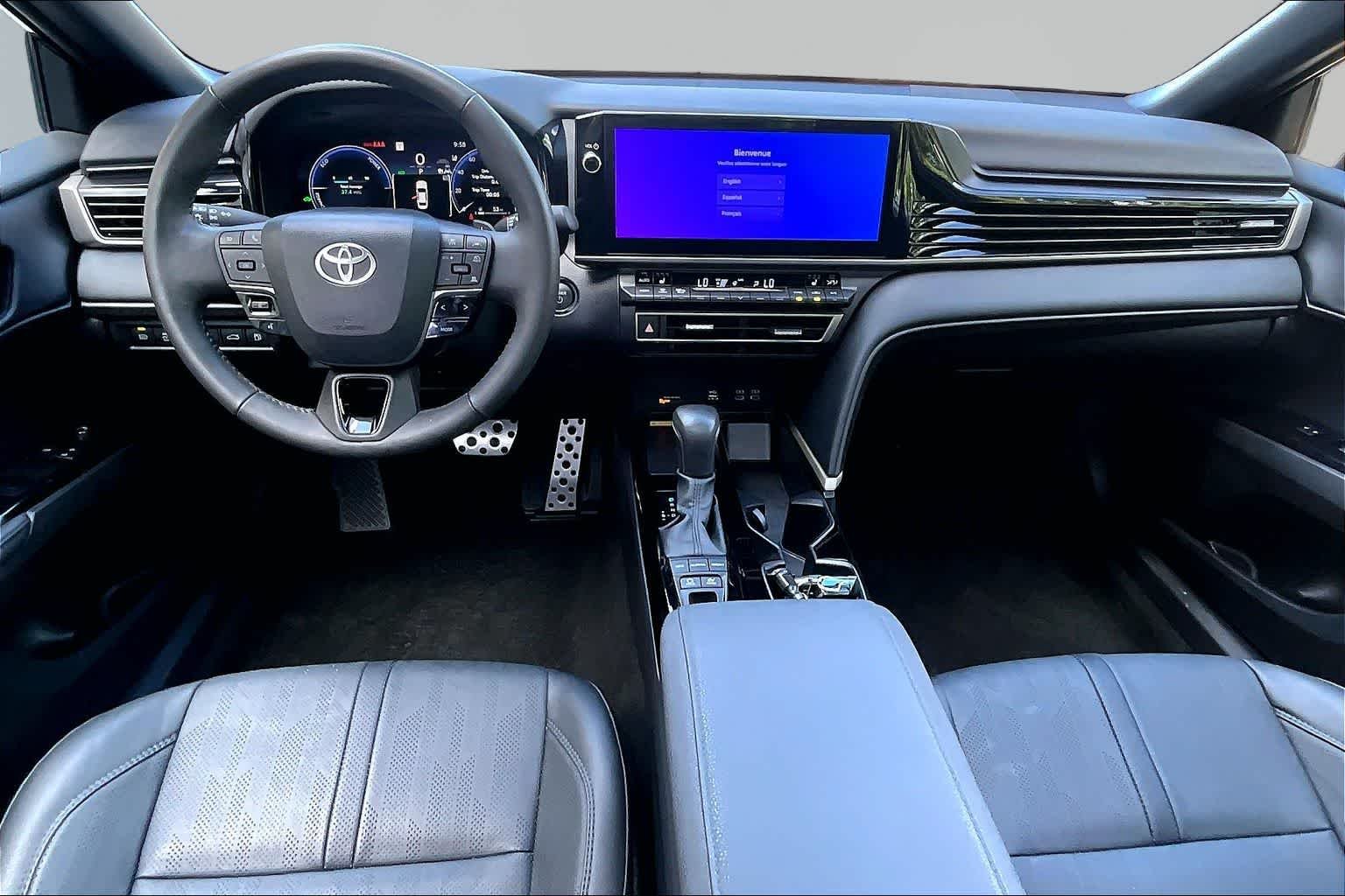 Used 2025 Midnight Black Metallic Toyota XSE image 16