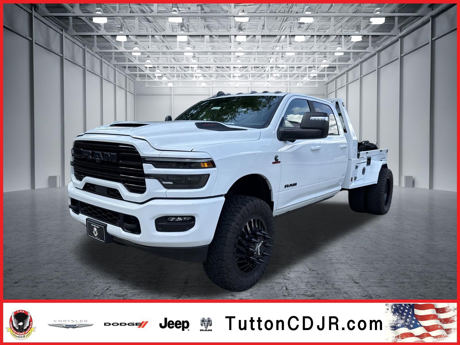 New 2026 Bright White Clearcoat RAM Laramie image 1