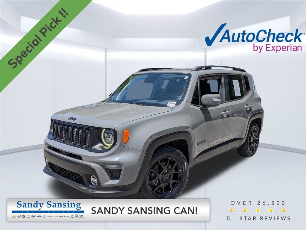 Used 2020 Gray Jeep Latitude image 1