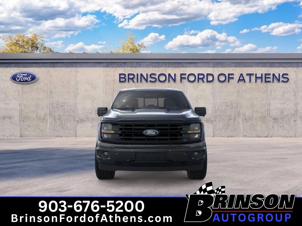 New 2026 Agate Black Metallic Ford XLT image 6