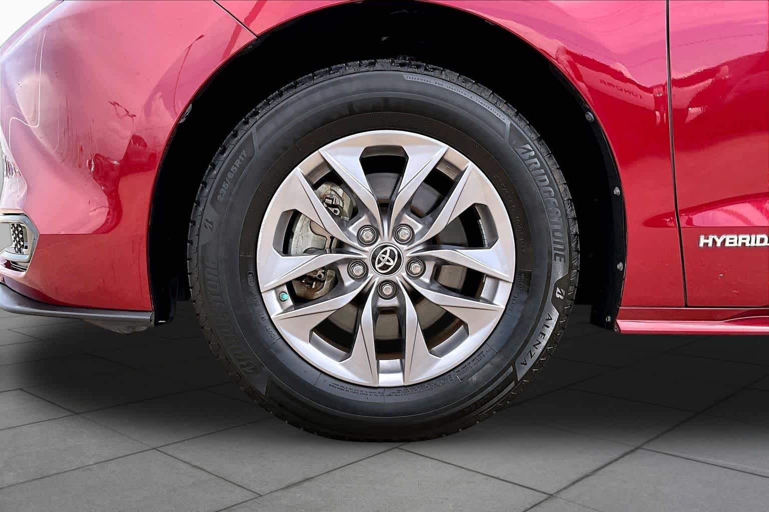Used 2021 Ruby Flare Pearl Toyota LE image 11