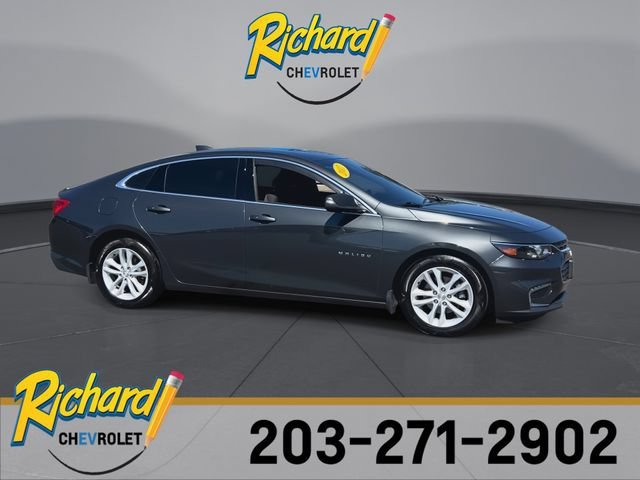 Used 2017 Chevrolet Malibu 1LT with VIN 1G1ZE5ST1HF283295 for sale in Cheshire, CT