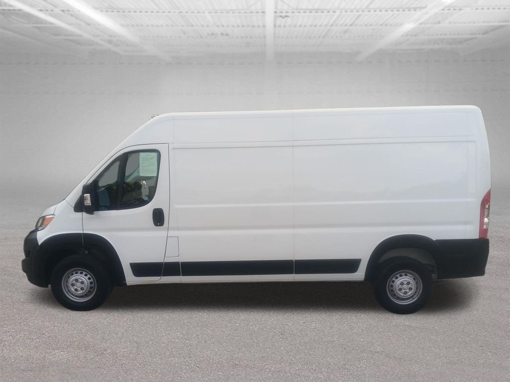 Used 2024 Bright White Clearcoat Ram High Roof image 3