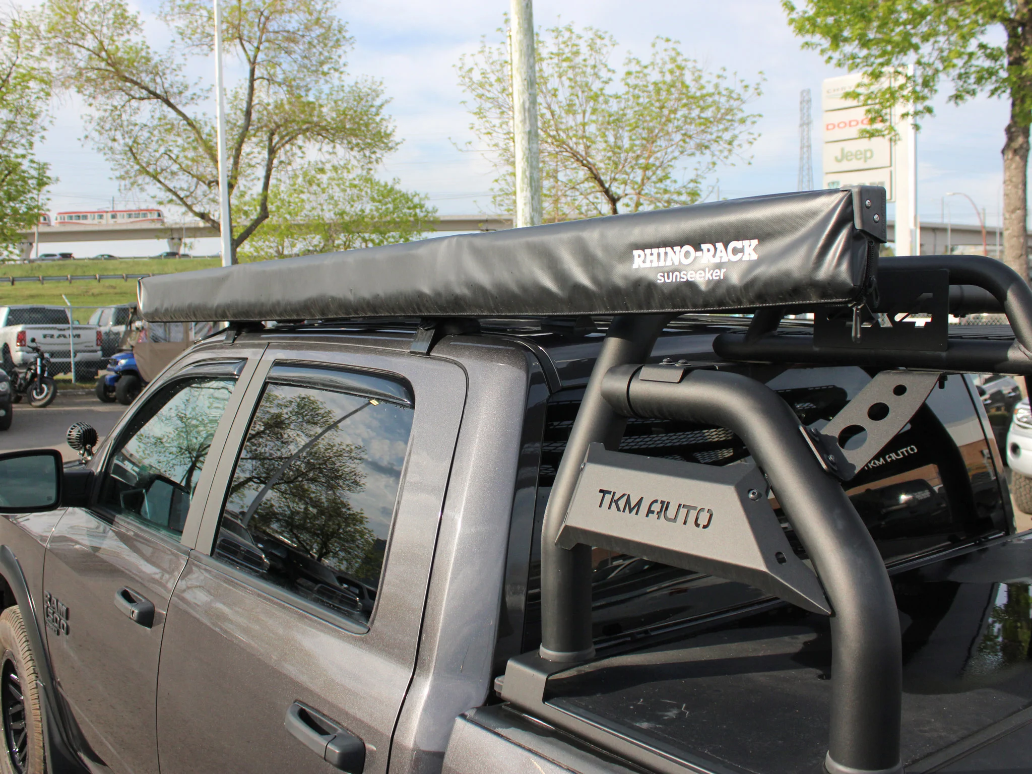 Certified Used 2023 Grey RAM Warlock * No Accidents | Roof Lights | Overland Ready | Alpine | Tonneau Cover image 16