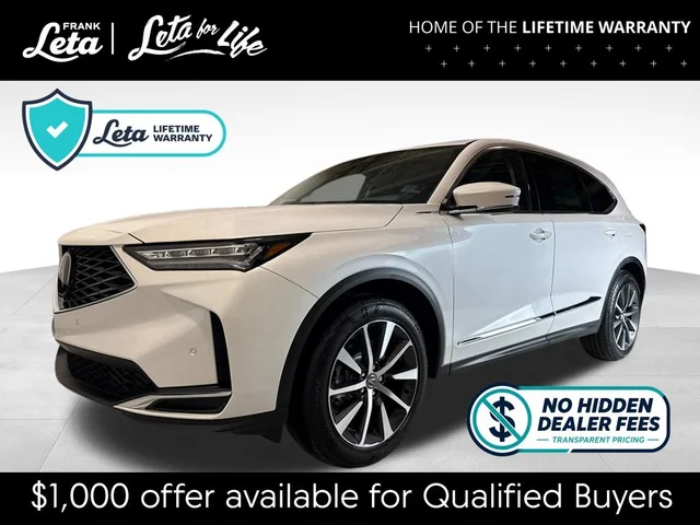 New 2026 Acura MDX Technology Package