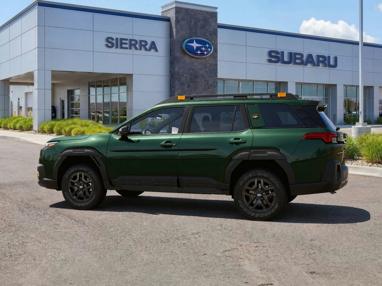 New 2026 Deep Emerald Green Pearl Subaru Wilderness image 5