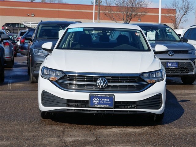Certified 2023 Volkswagen Jetta S with VIN 3VW5M7BU6PM061988 for sale in Inver Grove Heights, Minnesota