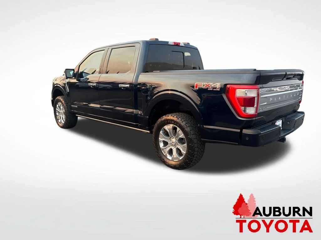 Used 2023 Blue Metallic Ford Platinum image 7