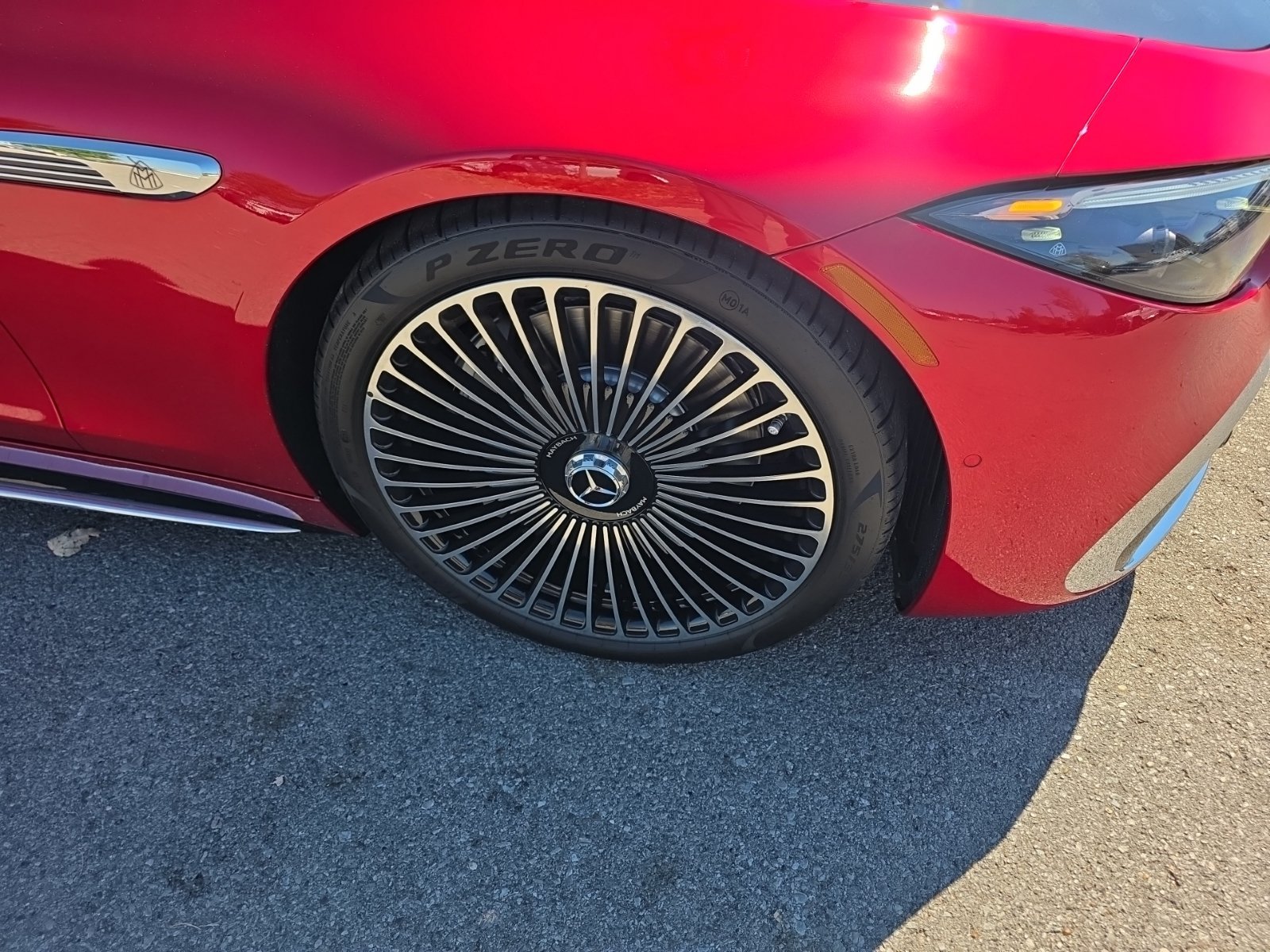 Certified Used 2026 MANUFAKTUR Garnet Red Metallic (Red Ambiance) Mercedes-Benz Maybach SL 680 image 25