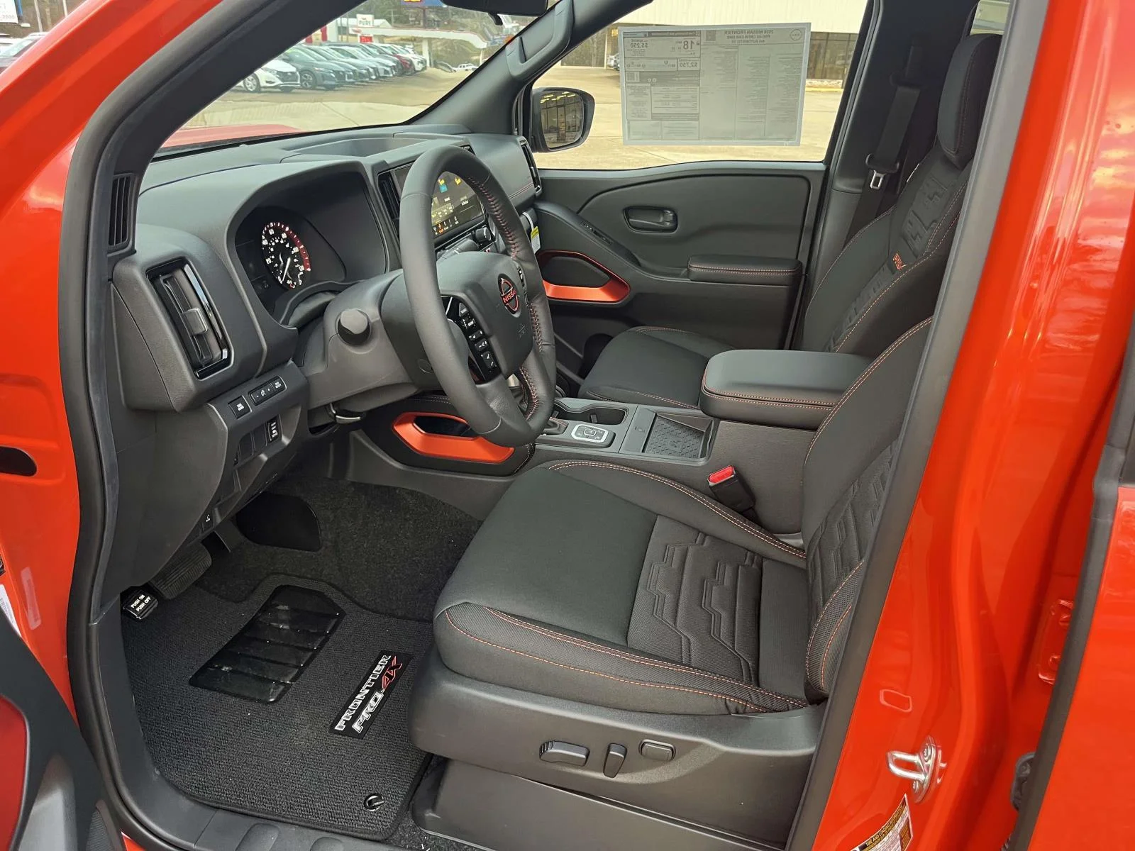 New 2026 Afterburn Orange Nissan Crew Cab PRO-4X® image 9