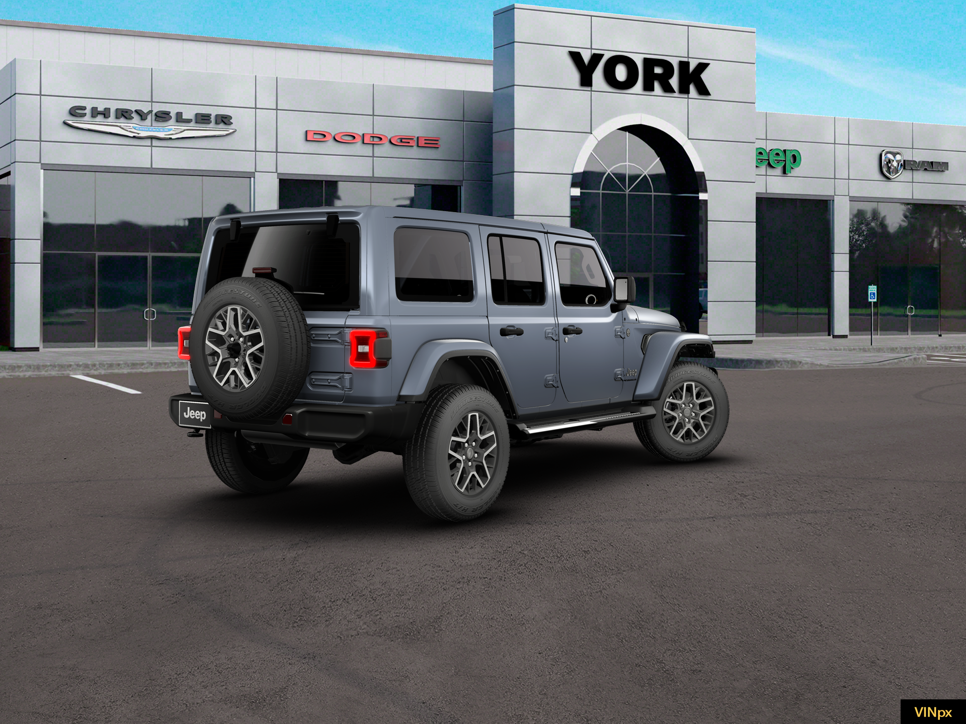 New 2026 Anvil Clear-Coat Exterior Paint Jeep Sahara image 7