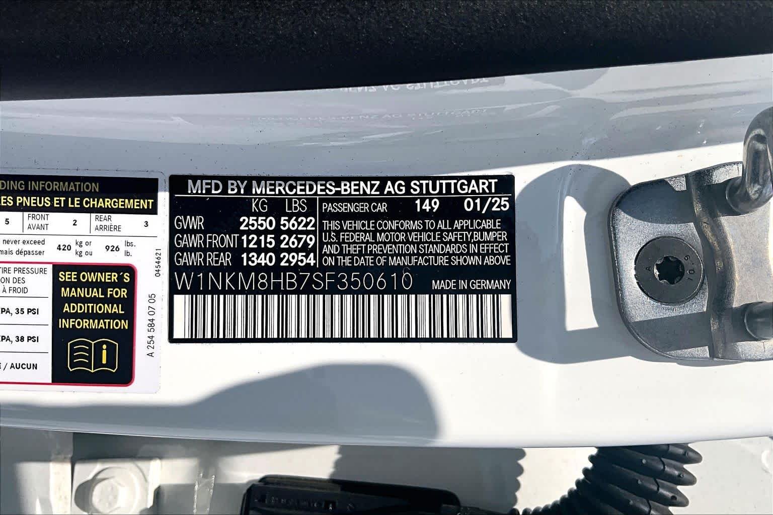 Used 2025 Polar White Mercedes-Benz AMG® GLC 43 image 32