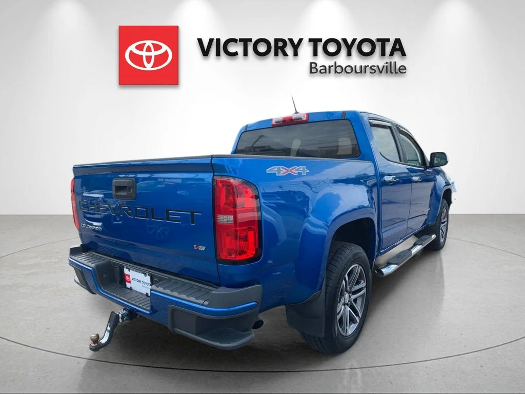Used 2021 Blue Chevrolet Work Truck image 7