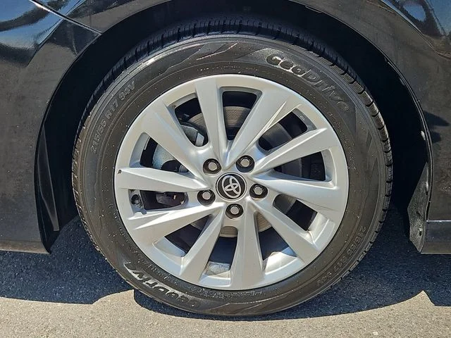 Used 2023 Midnight Black Metallic Toyota LE image 9
