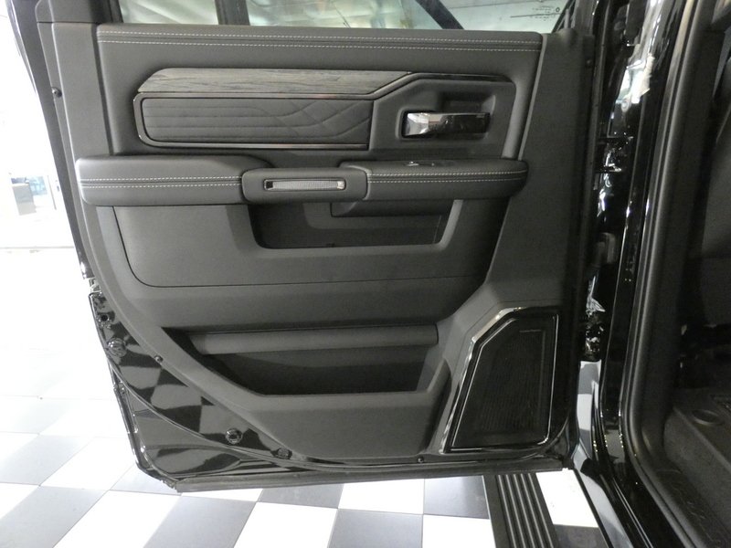 New 2026 Diamond Black Crystal Pearlcoat RAM Limited Mega Cab 6