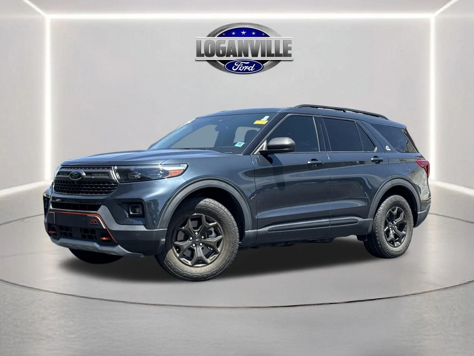 Certified Used 2022 Blue Metallic Ford Timberline image 1