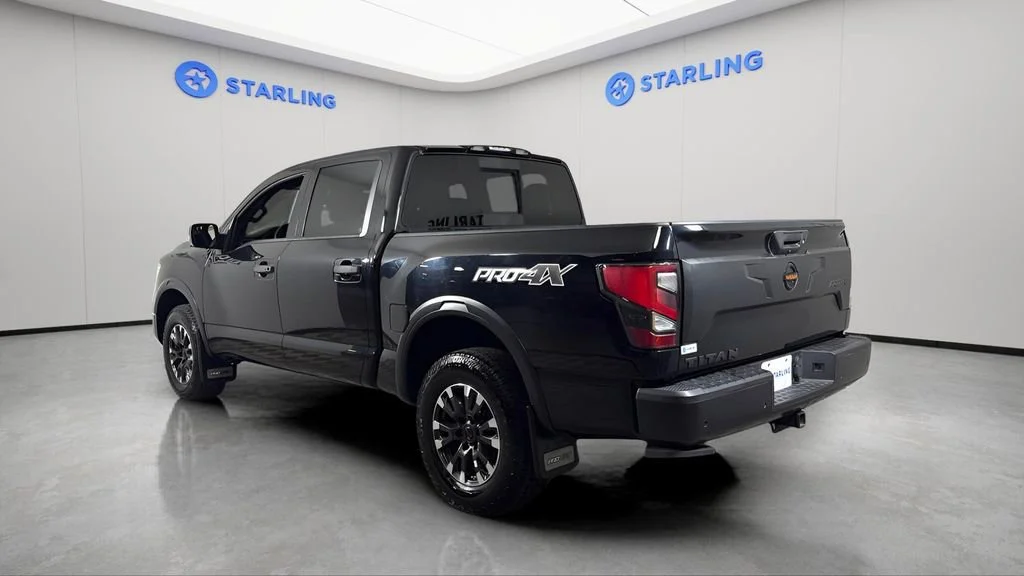 Used 2021 Black Nissan Crew Cab PRO-4X 4x4 image 5
