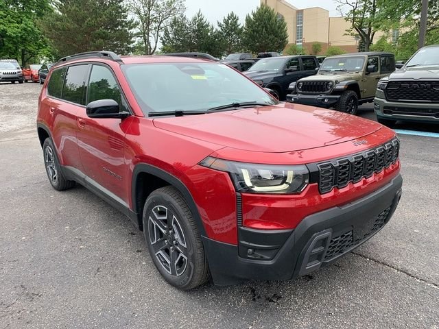 New 2026 Red Hot Pearl-Coat Exterior Paint Jeep Limited image 8