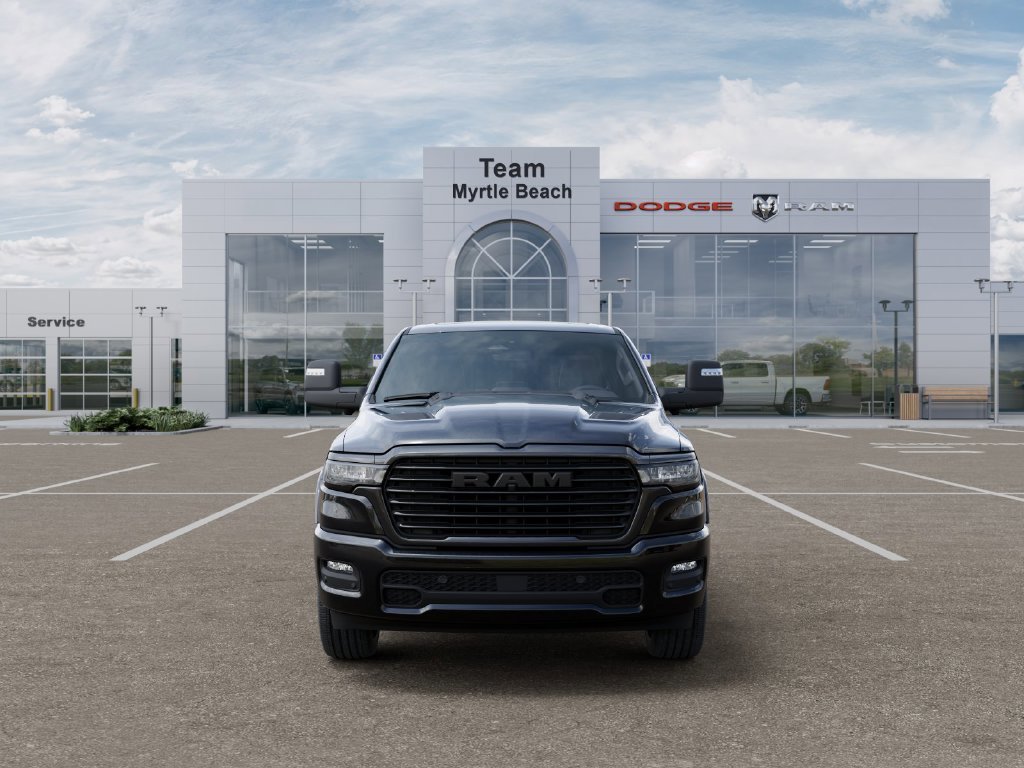 New 2026 Diamond Black Crystal Pearl-Coat Exterior Paint RAM Laramie image 6