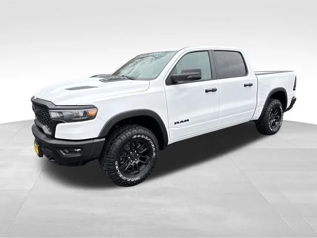 New 2026 Bright White Clear-Coat Exterior Paint RAM Rebel image 3