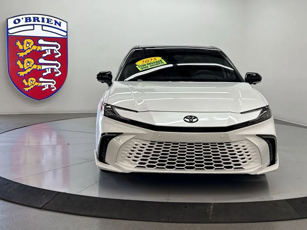 Used 2025 Midnight Black Metallic Toyota XSE image 10