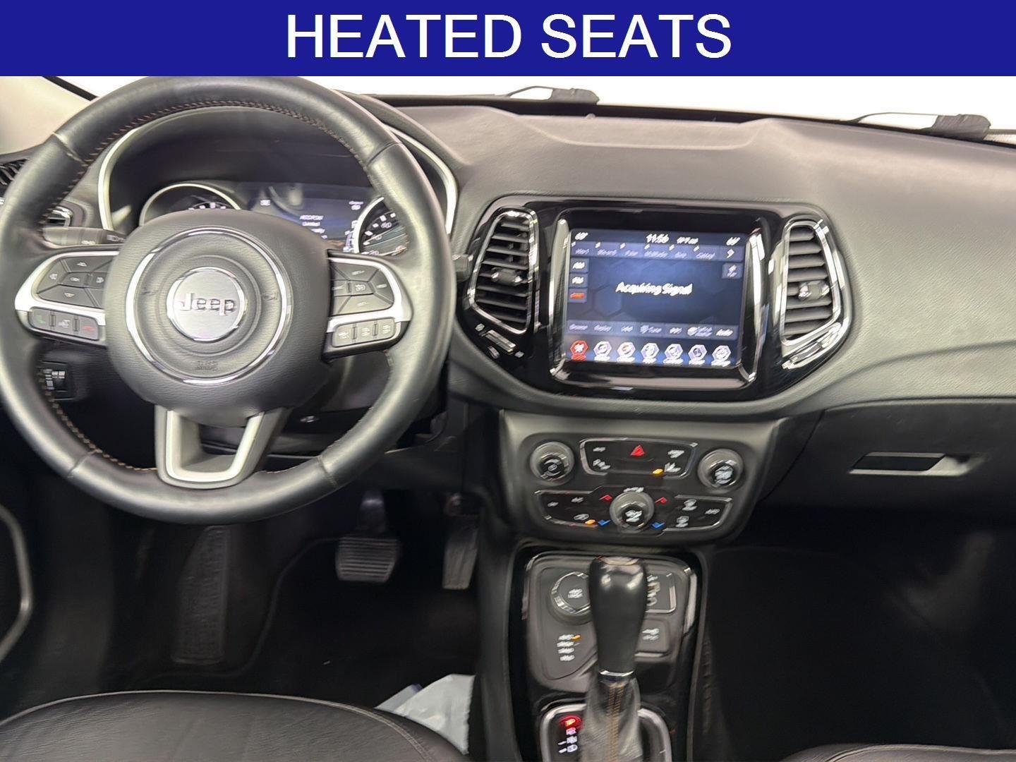 Used 2019 Granite Crystal Metallic Clearcoat Jeep Limited image 17