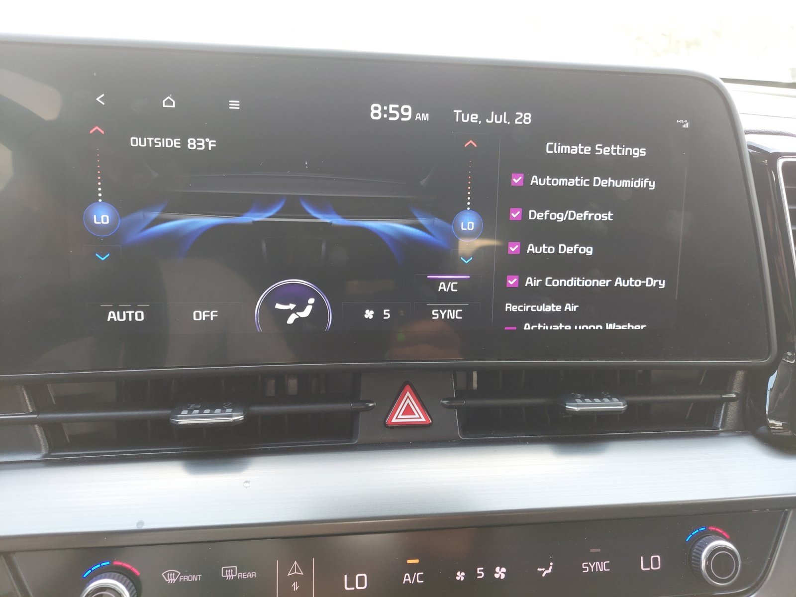Used 2025 Ebony Black Kia EX image 18