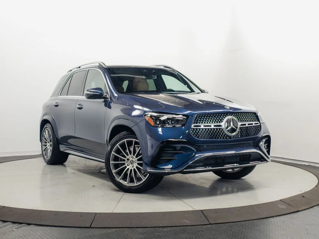 Used 2025 Twilight Blue Metallic Mercedes-Benz GLE 450e image 1
