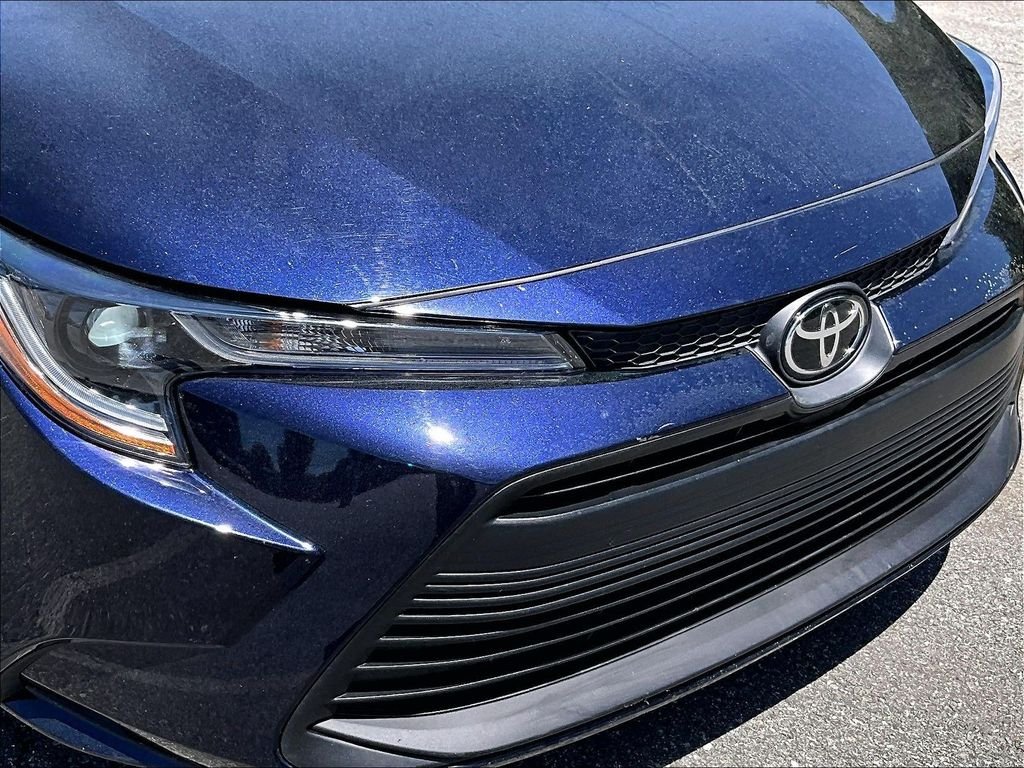 Used 2024 Blue Toyota LE image 32