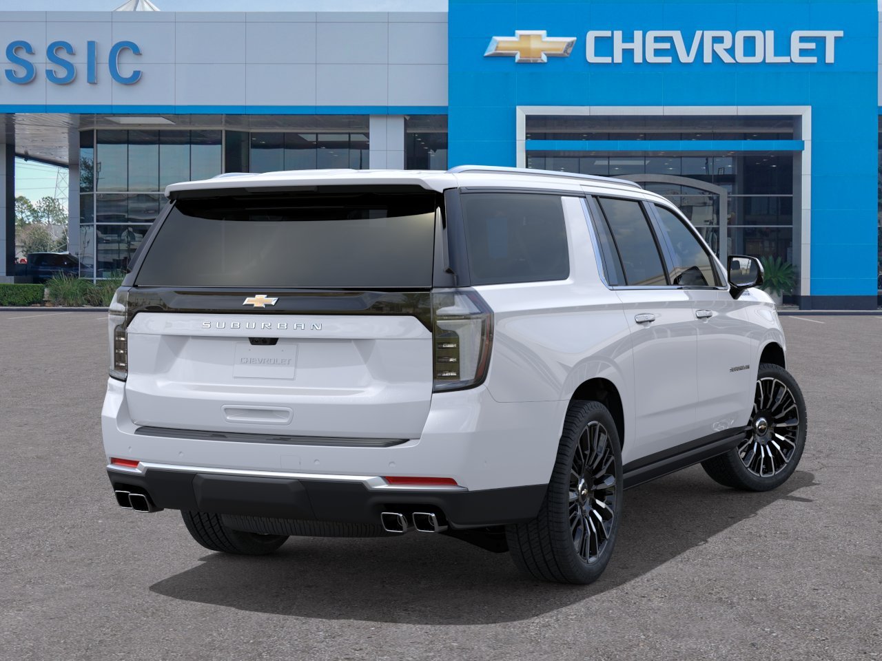 2026 Chevrolet Suburban High Country White at Classic Elite Chevrolet Hwy 6
