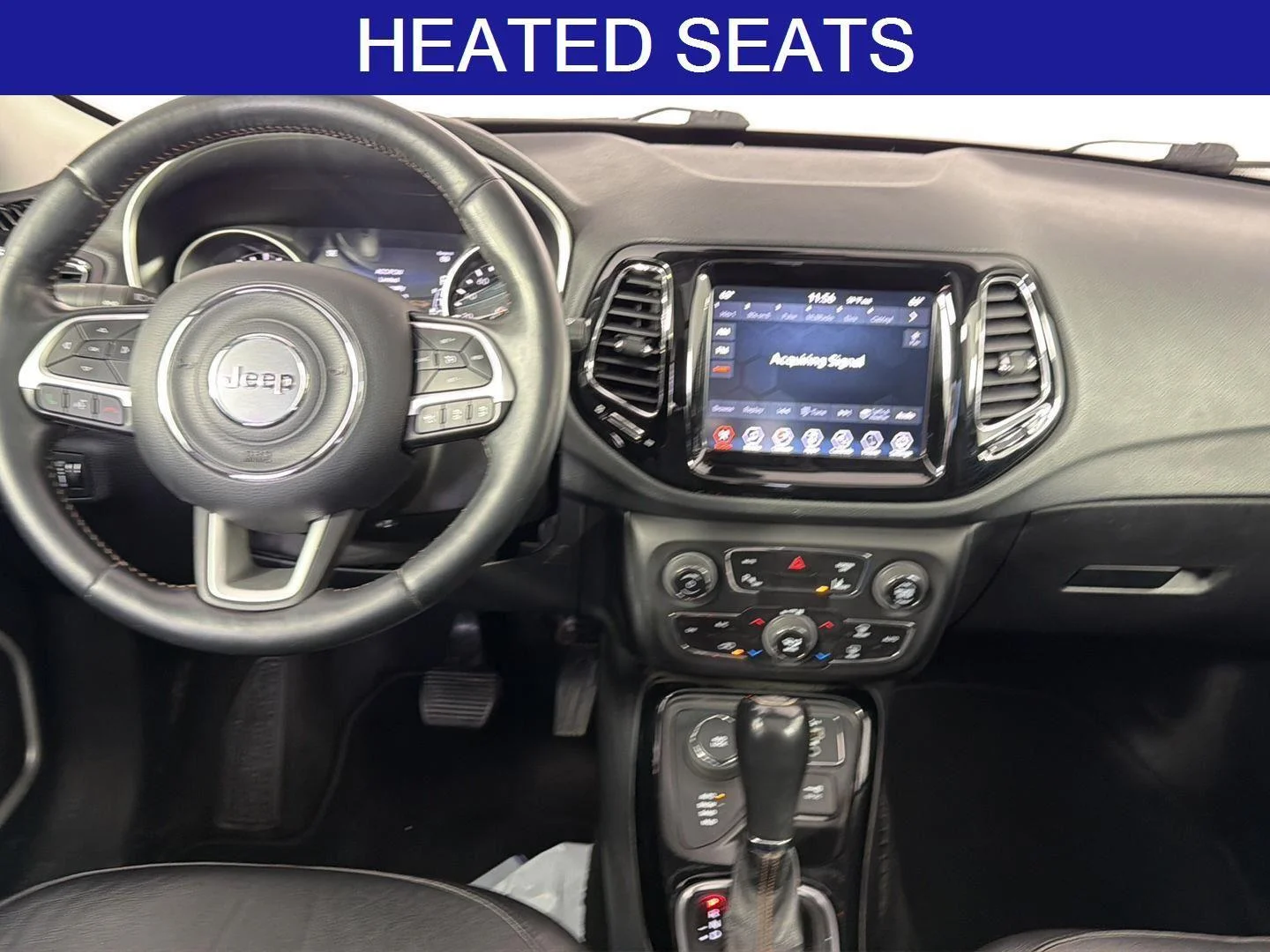 Used 2019 Granite Crystal Metallic Clearcoat Jeep Limited image 17
