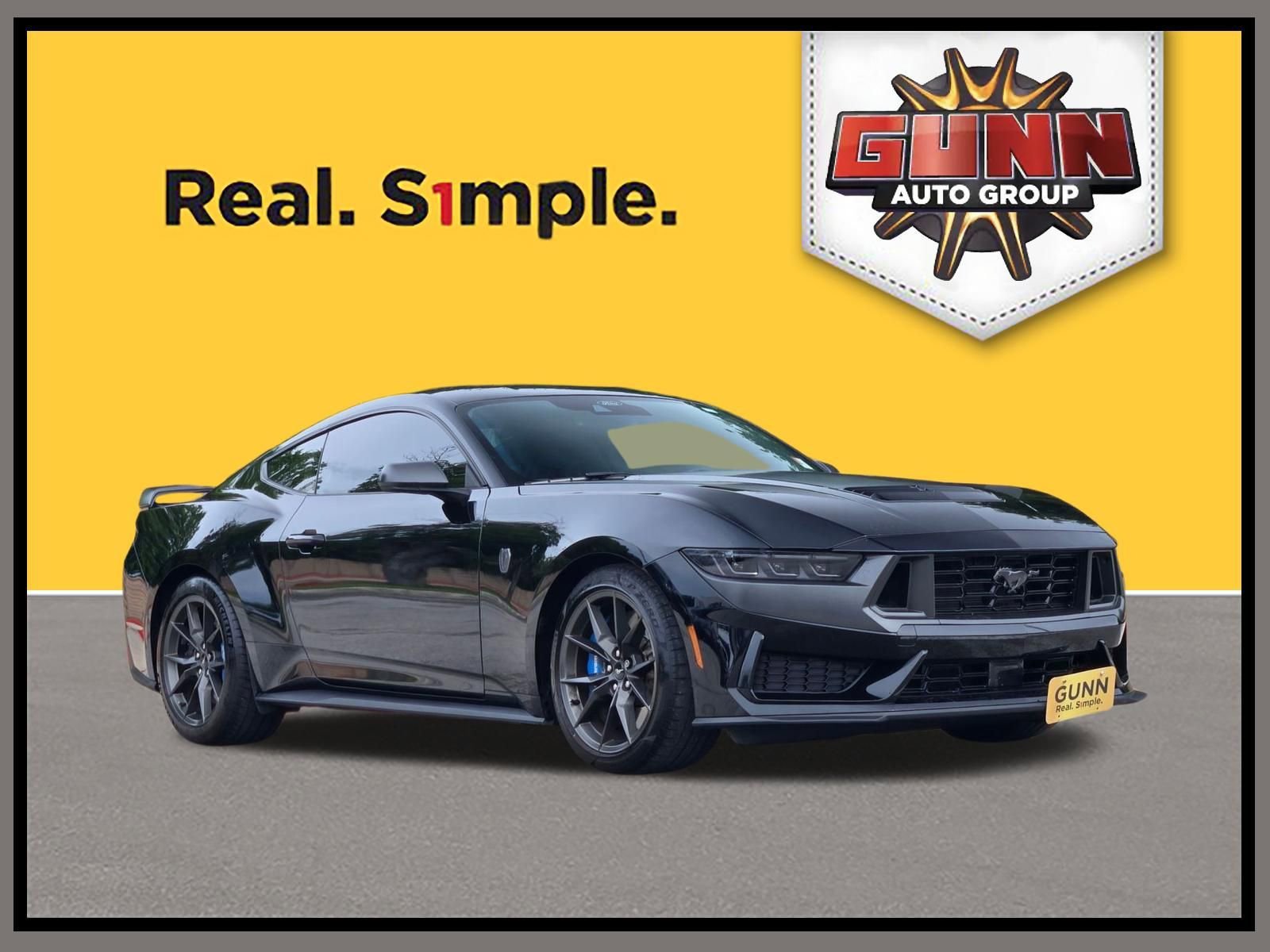 Used 2024 Black Ford Dark Horse image 1