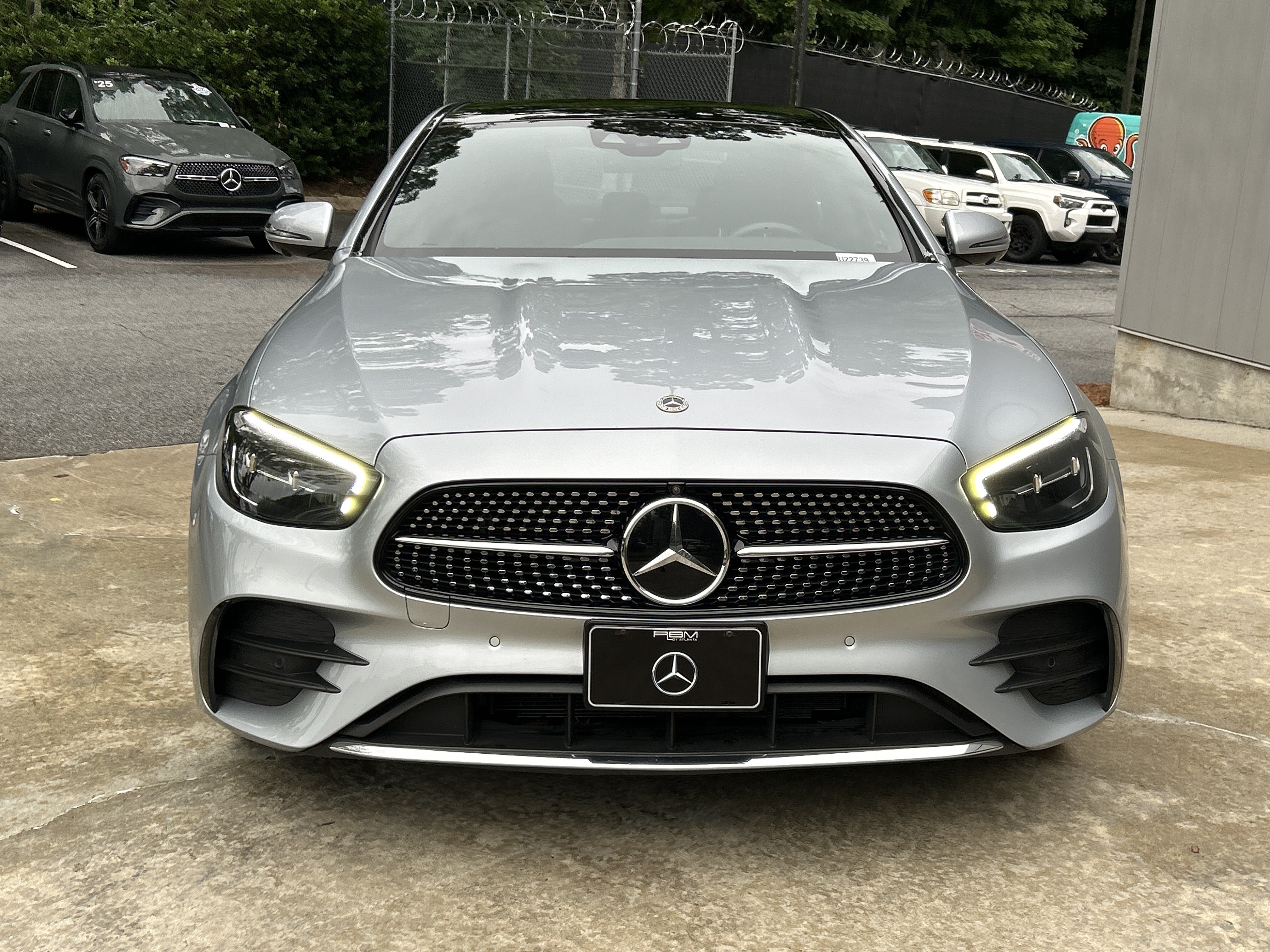Certified Used 2023 Cirrus Silver Metallic Mercedes-Benz E 350 4MATIC® Sedan image 3