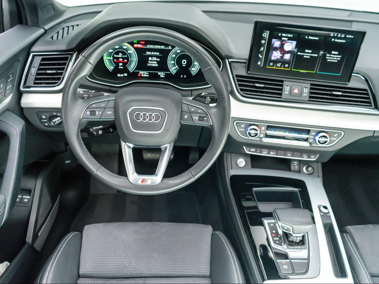 Used 2024 Glacier White Metallic Audi Premium Plus 55 TFSI e S line quattro S tronic image 20