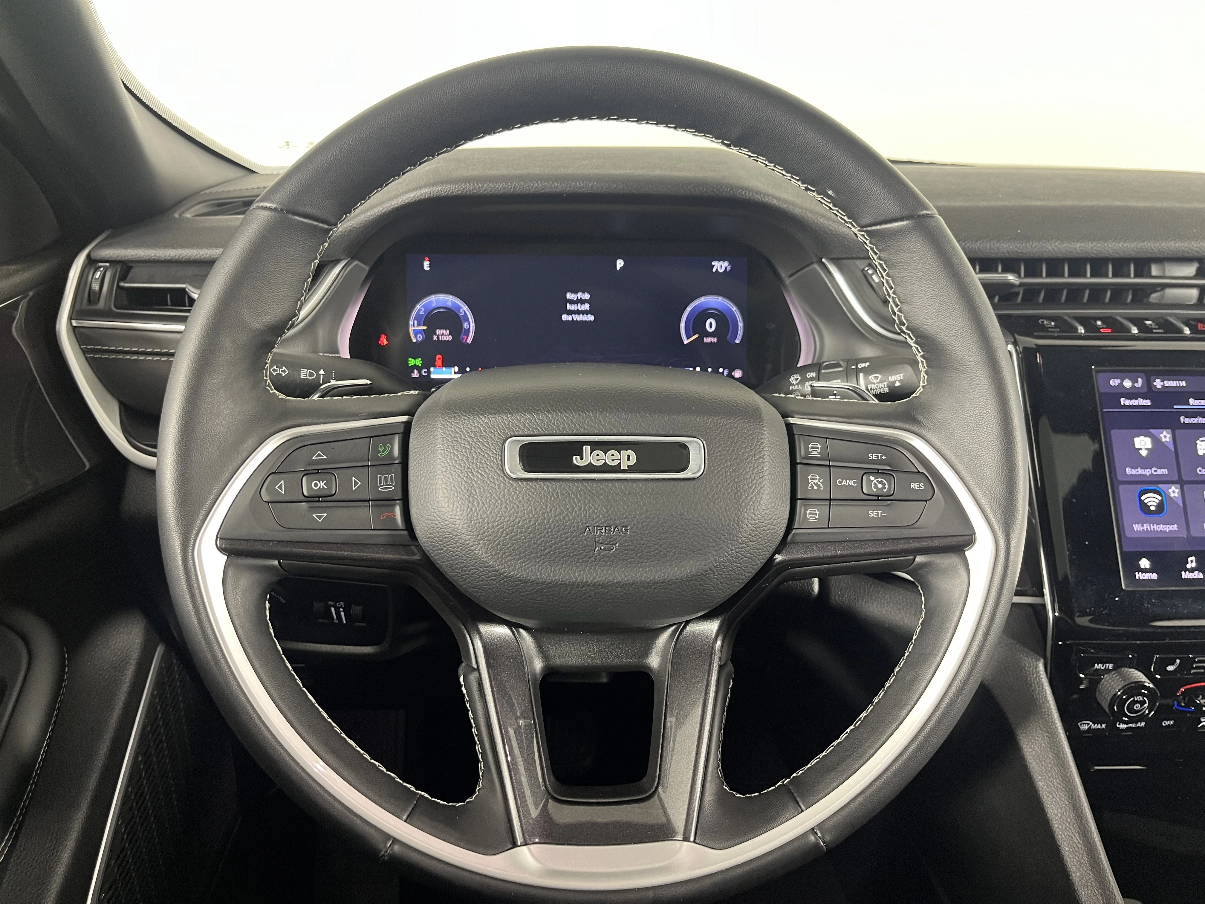 Used 2022 Bright White Clearcoat Jeep Altitude image 12