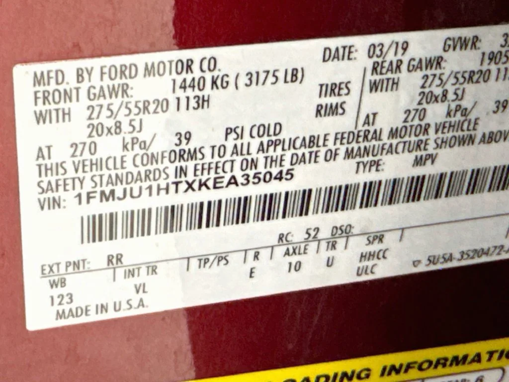 Used 2019 Ruby Red Metallic Ford XLT image 43