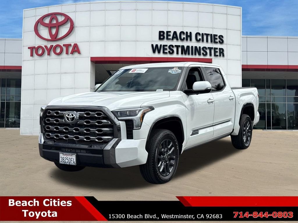 Certified Used 2025 Beige Toyota Platinum image 6